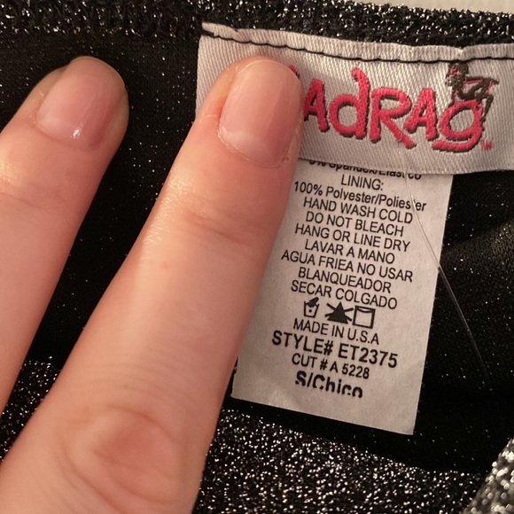 Metallic silver crop top - Picture 3 of 5